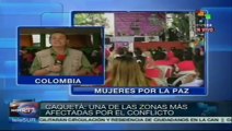 Mujeres colombianas llevarán sus propuestas al diálogo de paz