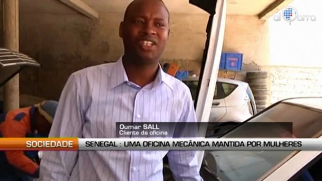 Senegal: uma oficina mecânica mantida por mulheres.