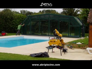 ► INSTALLATION D'UN ABRI DE PISCINE - Abris VENUS International