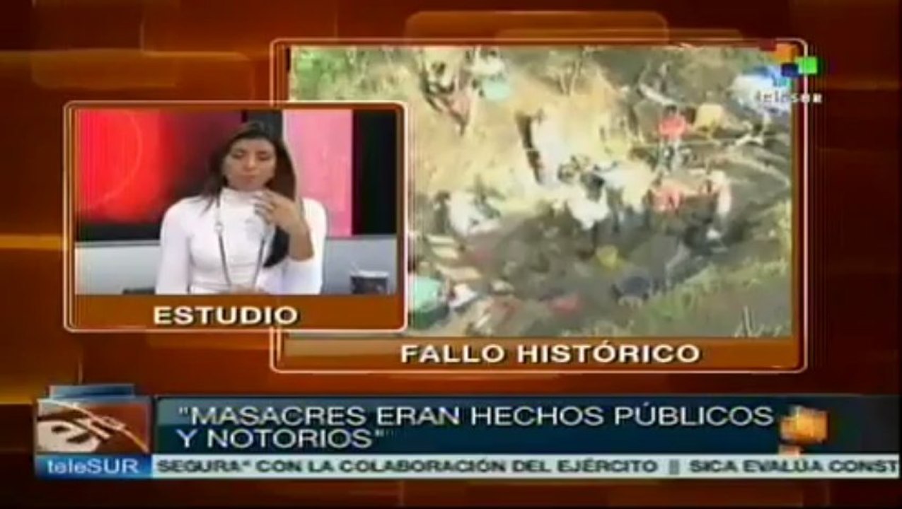Fallo histórico de la justicia en Guatemala contra Ríos Montt