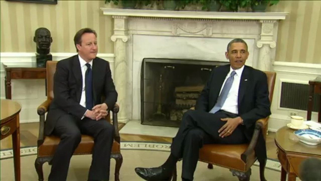 Obama e Cameron contra Assad