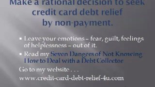 How To Escape Credit Card Debt
