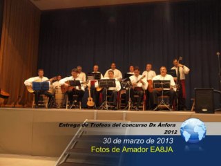 Entrega de Trofeos Dx Anfora 2012 - Fotos de Amador