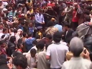 В столице Йемена упал истребитель