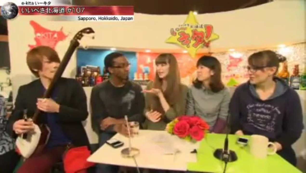 いいべさ北海道　第107回 1/2 The Live International Talk Show　from Sapporo（札幌）, JAPAN 《Ustream Channel》