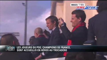 PSG CHAMPION / Les Parisiens sont sur le podium ! 13/05