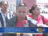 Denuncian más de 500 despidos injustificados en el hospital General del Sur en Maracaibo