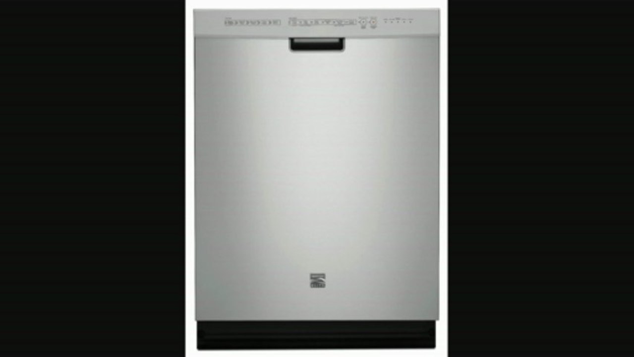 Kenmore Elite 24" Builtin Dishwasher Stainless Steel Review Видео