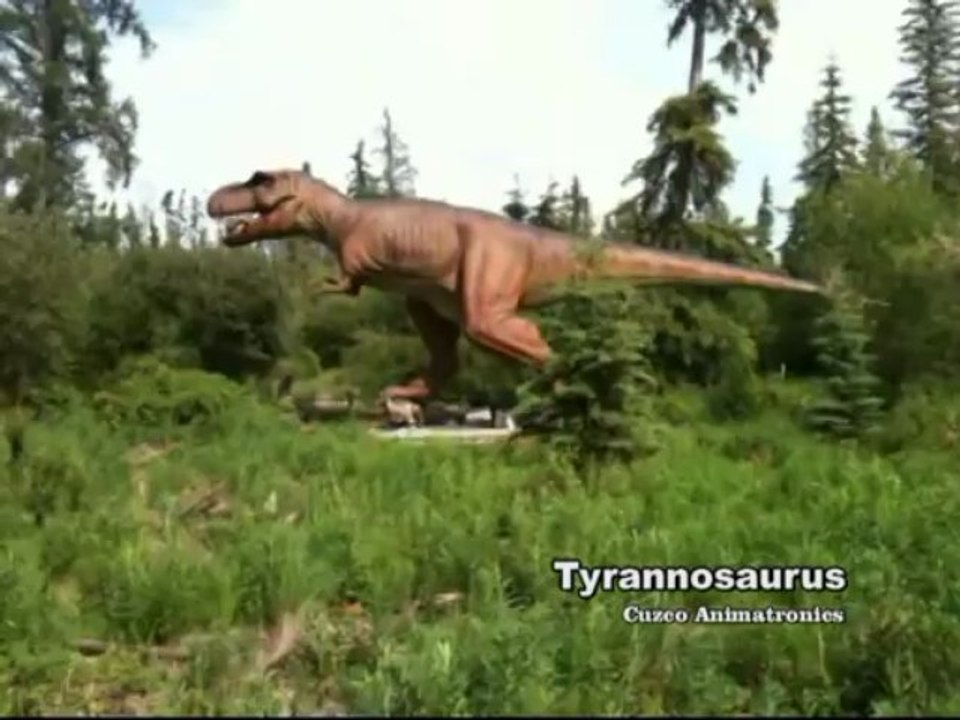 Tyrannosaurus dinosaures animatroniques Cuzco animatronics