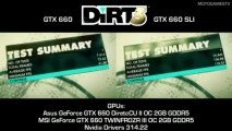 DiRT 3 - GTX 660 vs GTX 660 SLI - 1080p