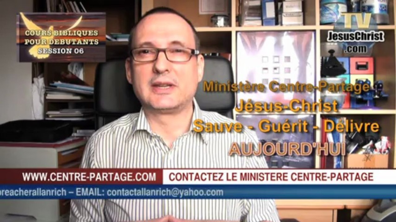 SPIRITUALITE CHRETIENNE, DEBUTANT 06: LA REPENTANCE - Pasteur Allan Rich