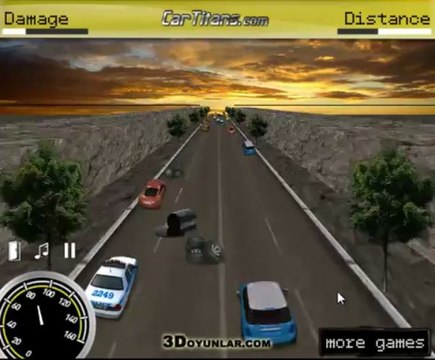 3D Polis Yarışı | 3D Oyunlar