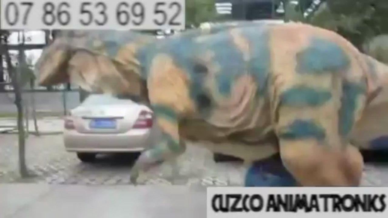 Costume de dinosaure Cuzco animatronics