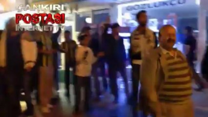Çankırı da Galatasaray ve Fenerbahçe Taraftarları küfürleşti
