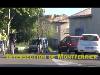 cyclistes en danger Prades Montpellier