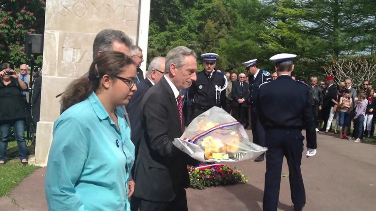 Commémoration de l'Armistice du 8 mai 1945 (Valence, 8 mai 2013)