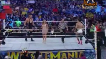 JACK SWAGGER  vs  ALBERTO DELRIO WRESTELMANIA 7APR 2013 COMMENTATOR Ahmed Alaa Metwally