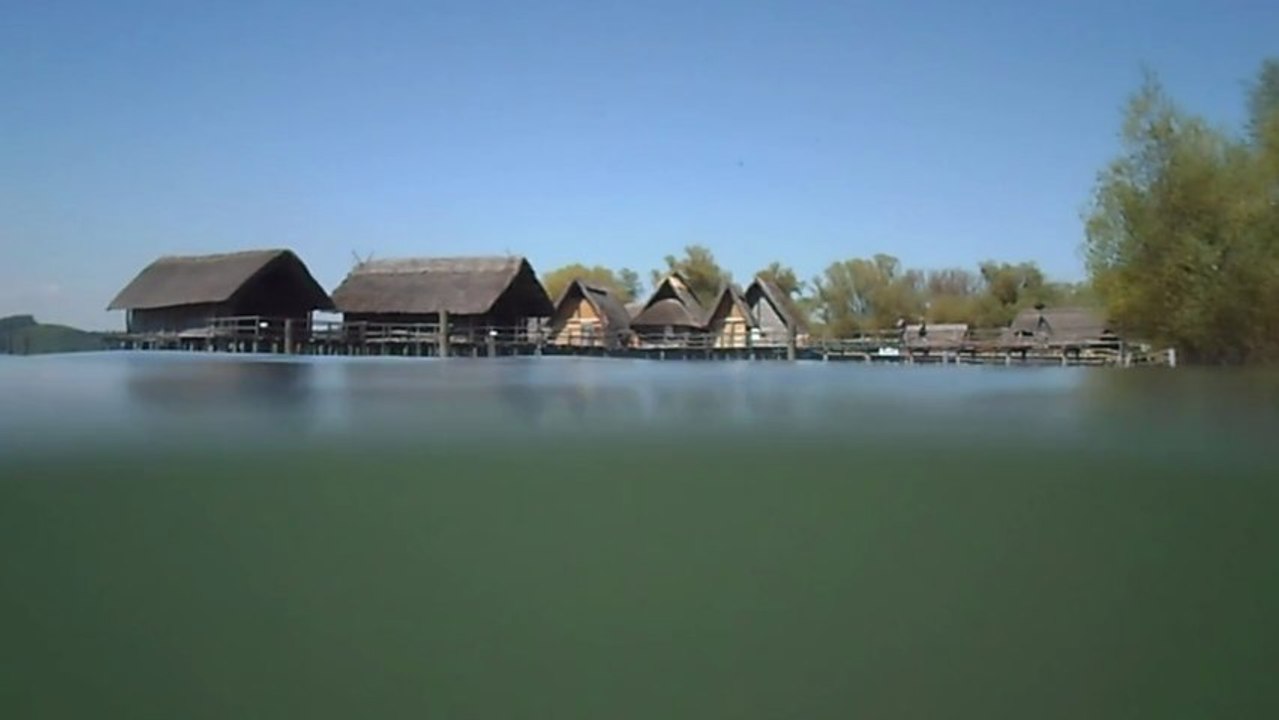 das Pfahlbau-Museum in Unteruhldingen (Bodensee)