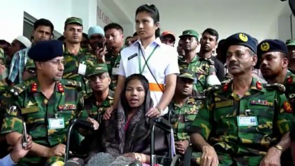 Reshma fala pela primeira vez