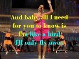 NELLY FURTADO - I'm Like A Bird - Karaoke