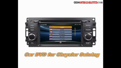 Chrysler Sebring DVD GPS Multimedia System