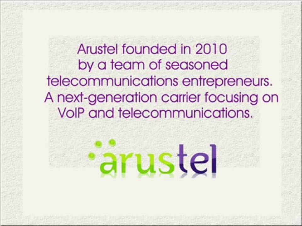 SENEM DENIZ SENEM DENIZ :: VOIP INTERCONNECTION VOIP PROVIDERS, ARUS TELECOM LTD