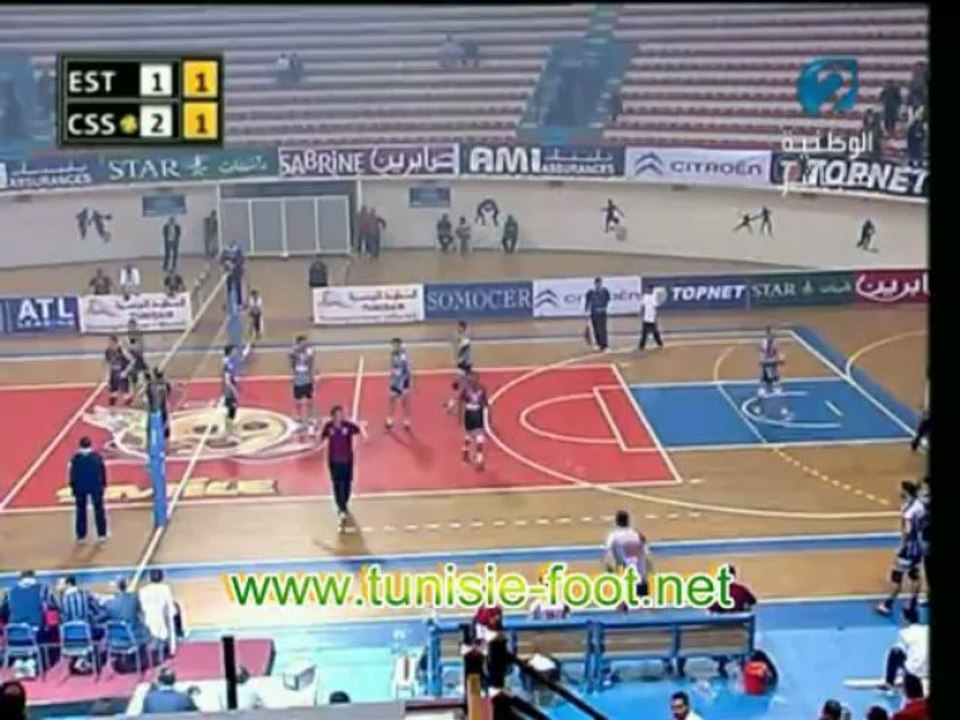 Volley CSS-EST 3 et 4 set