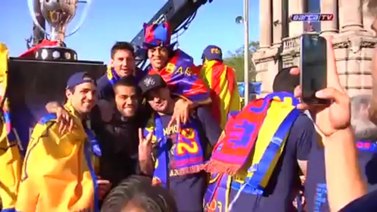 FC Barcelone - La parade pour le titre