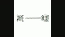 9ct White Gold 0.15 Point Diamond Stud Earrings Review