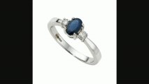 9ct White Gold Sapphire And Diamond Ring Review