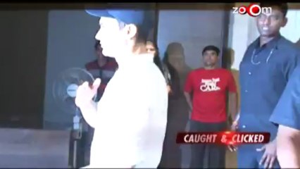 Aamir,Kiran,Imran & Avantika spotted outside a theatre