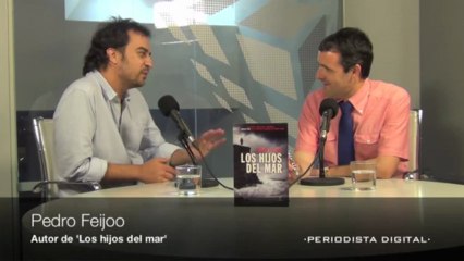Pedro Feijoo, autor de 'Los hijos del mar'. 13-5-2013