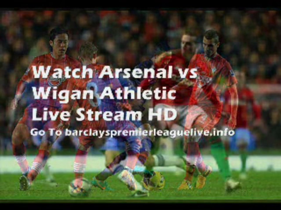 Football Arsenal vs Wigan Athletic Barclays Premier League On 14-05-2013