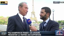 Quand Delanoë estimait que tout s'était bien passé pour la fête du PSG