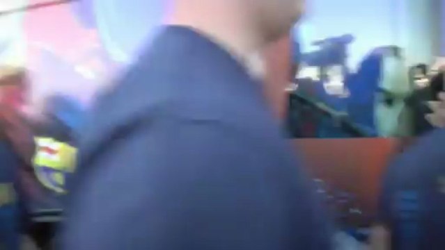 Il Barcellona festeggia il trionfo nella Liga