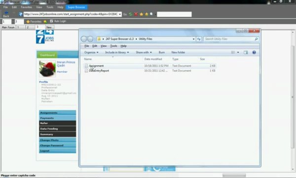 247jobsonline.com _ Auto data entry software for 247 online jobs - YouTube
