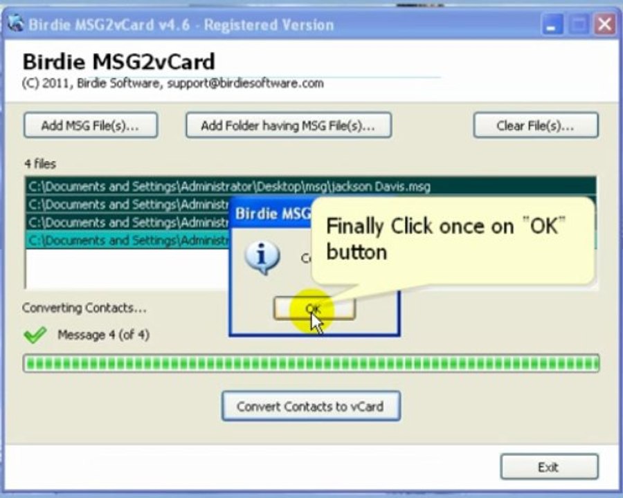 The Ultimate MSG to vCard Converter Solution