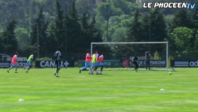 L'entraînement du jour au centre RLD
