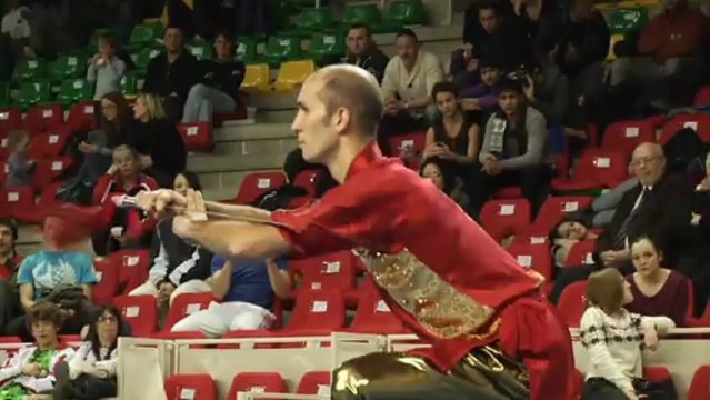 Focus sur Pierre Rouvière - technicien wushu sportif taolu