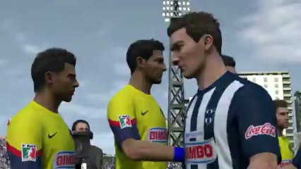 Simulación Semifinales Monterrey vs América