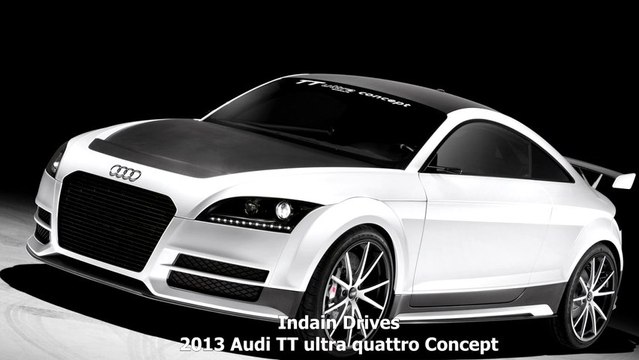 2013 Audi TT Ultra Quattro Concept - Official Video