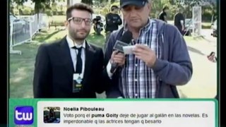 Los famosos responden a los que los insultan por Twitter en CQC