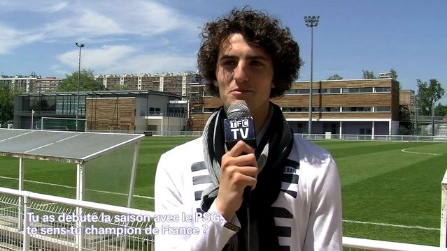 Itw d'Adrien Rabiot, un Violet Champion de France de Ligue 1