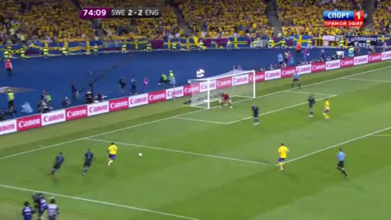 ЧЕ 2012  Швеция - Англия