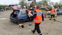 Reportage : manoeuvre de désincarcération avec les sapeurs-pompiers de Moulins (SDIS 03)