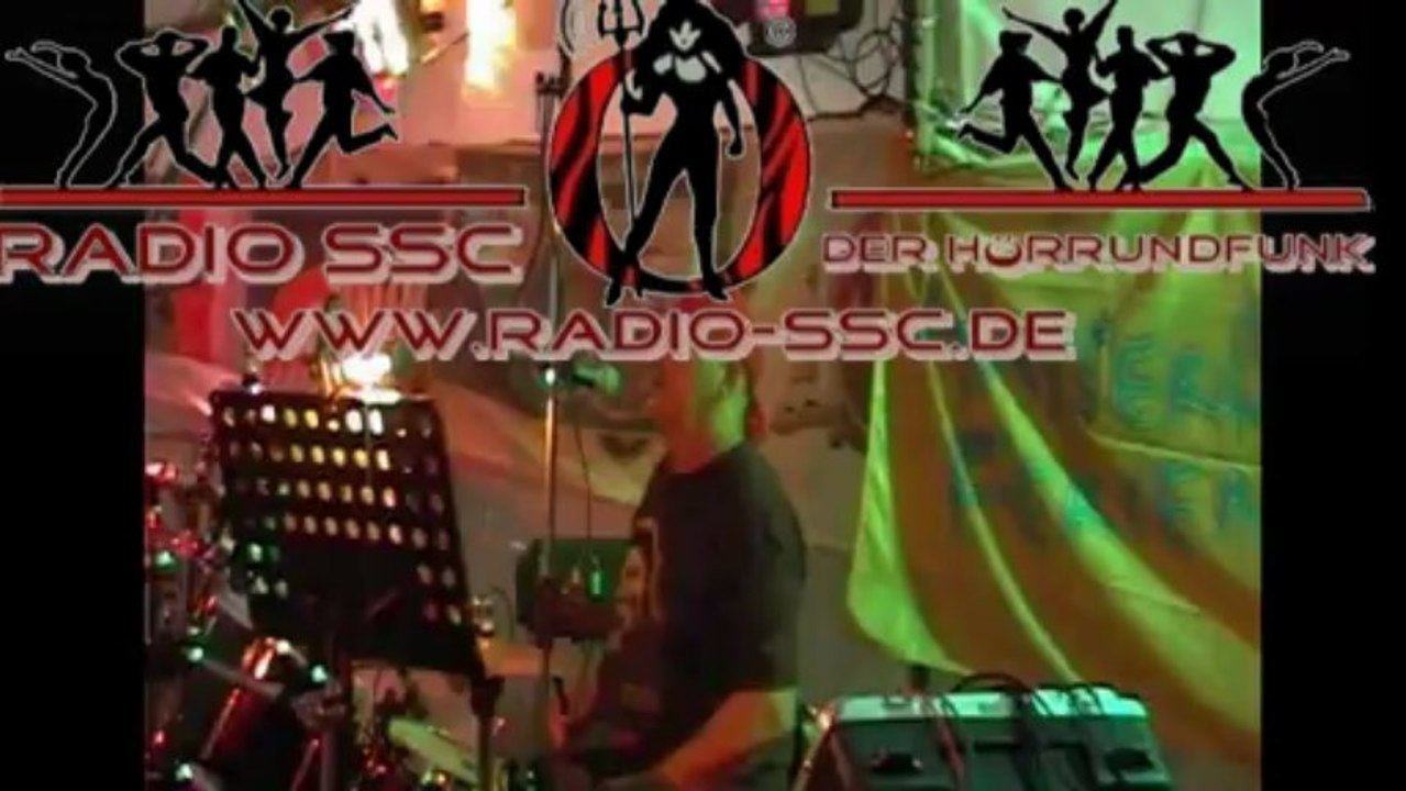 Die Rockgruppe" Rock n fun"beim Bikertreffen Langenstein  2011