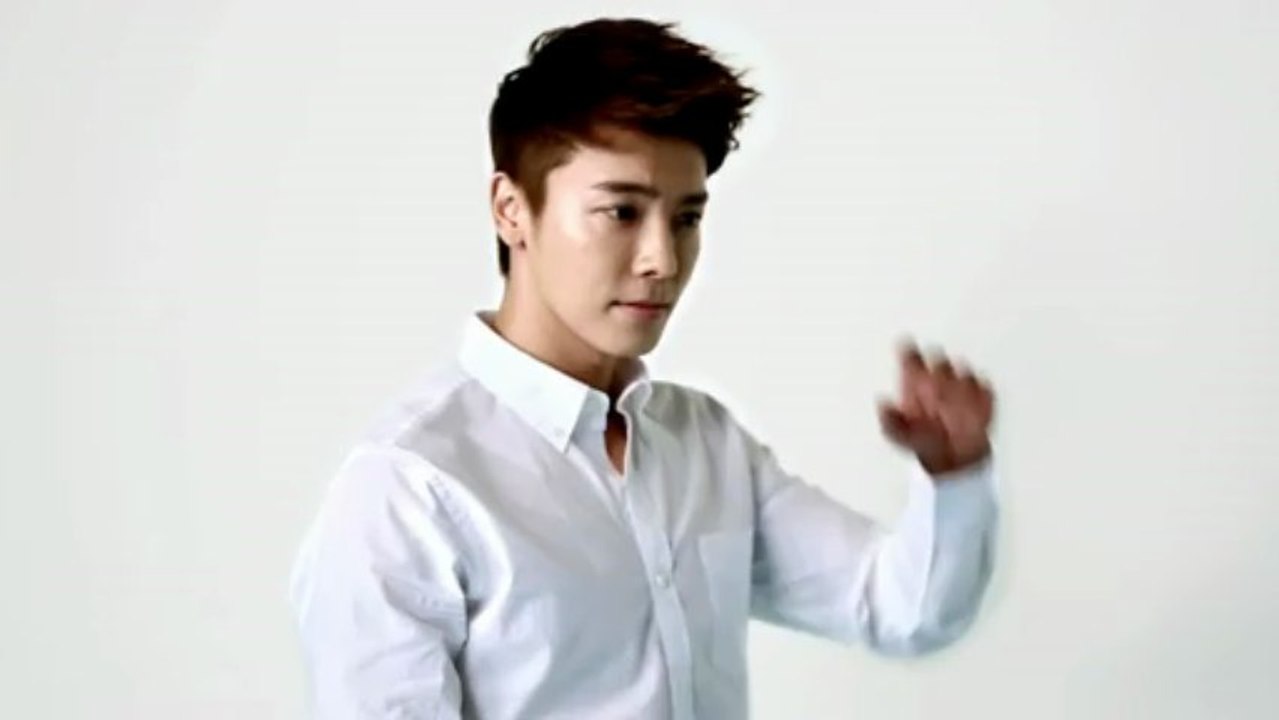 [SPAO CF] Dong-Hae's Blue Pants