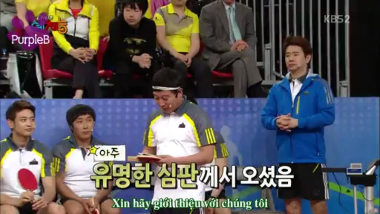 [PurpleB's Vietsub] 130416 Our Neighborhood Arts and Physical Education Ep 2 with MC Changmin 1-2