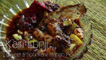 Sweet & Sour Mango Pickle - Kairi Lunji Recipe by Annuradha Toshniwal