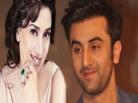 Ranbir Kapoor Kisses Madhuri Dixit